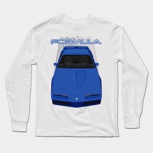 Pontiac Firebird Formula 3rdgen - Dark Blue Long Sleeve T-Shirt